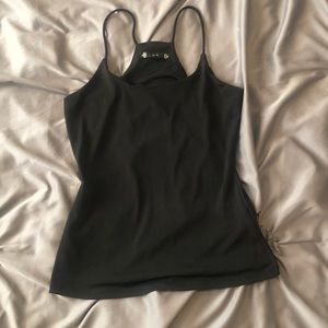 Black Racer Back Cami